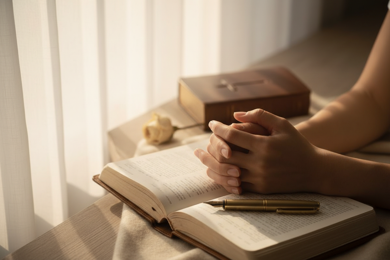 Woman writing in a journal to process grief after pregnancy loss — Ink & Grace
